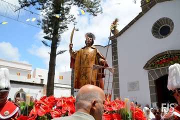 Telde, en la procesión capitalina de San Lorenzo
(Foto Francisco Javier Santana)
